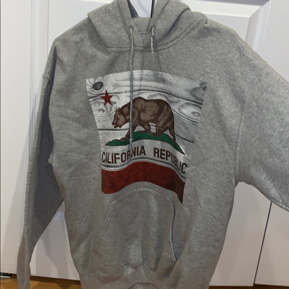 grey california republic hoodie